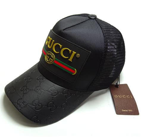 gorra gucci hombre negra|gorros gucci hombre.